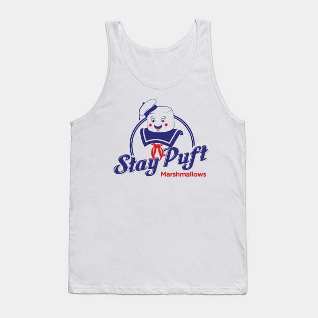 Stay Puft Marshmallows Tank Top by MindsparkCreative